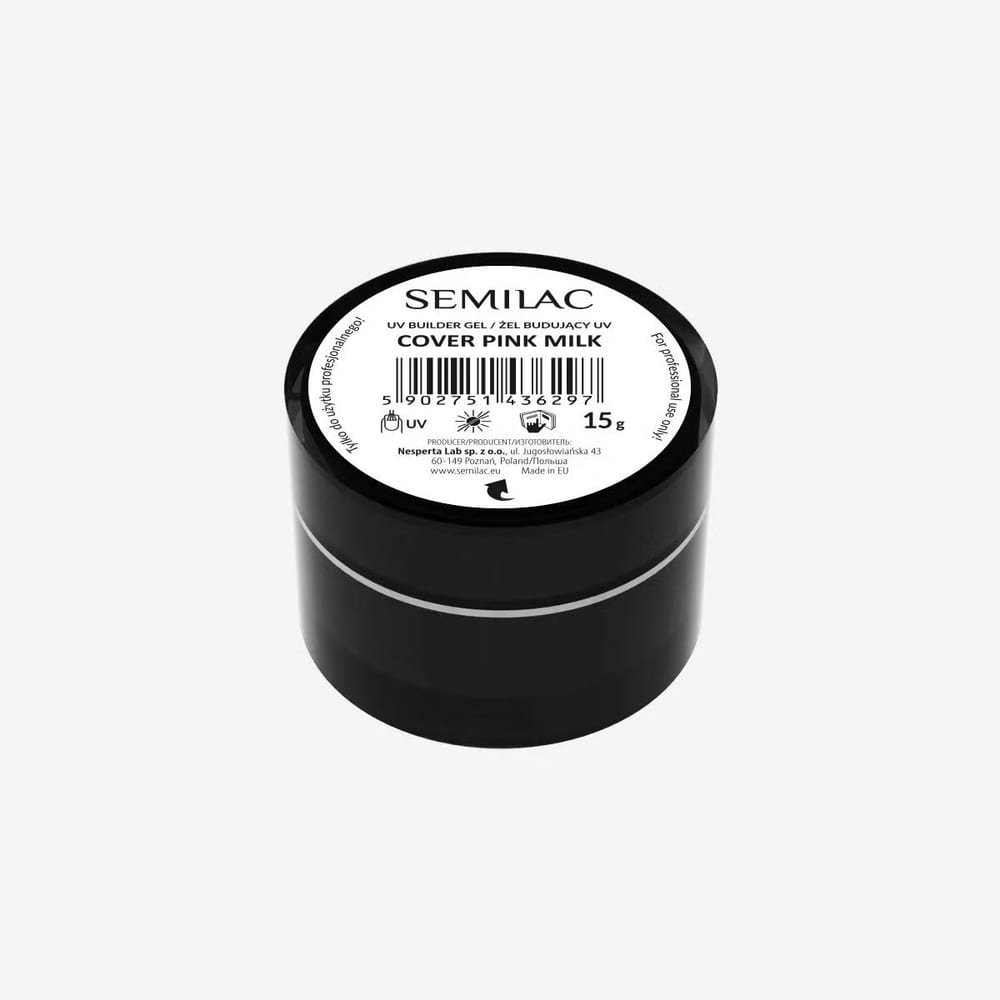 Semilac · Builder Gel Cover Pink Milk