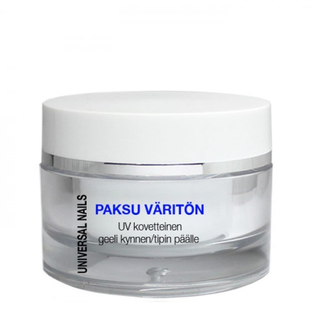 Universal Nails · Paksu Kirkas UV/LED rakennusgeeli